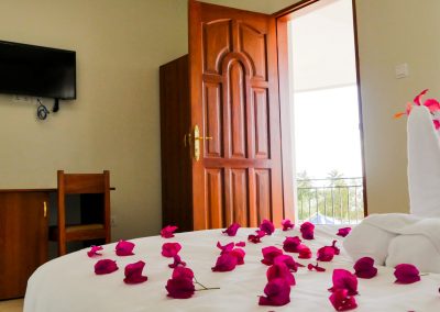 Sea Crest Hotel Deluxe Double Room TV